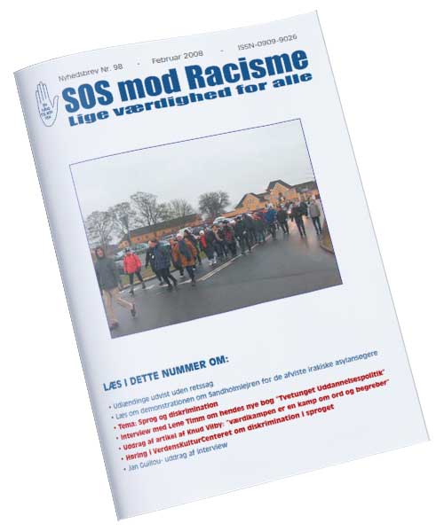Tidsskriftet SOS Racisme nr. 98