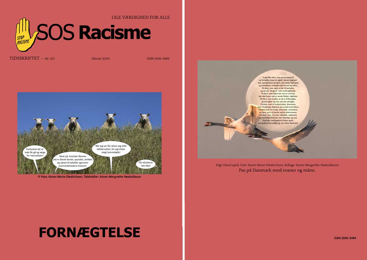 Tidsskriftet SOS Racisme – Efterår 2020 nr. 123